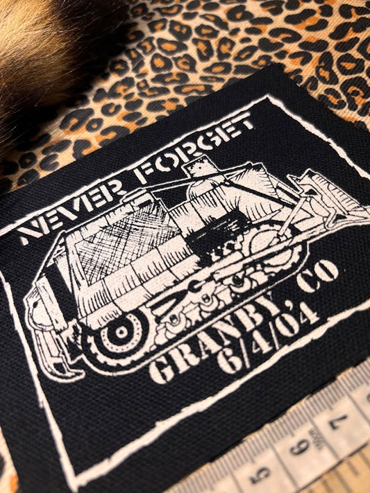 Killdozer sew on patch