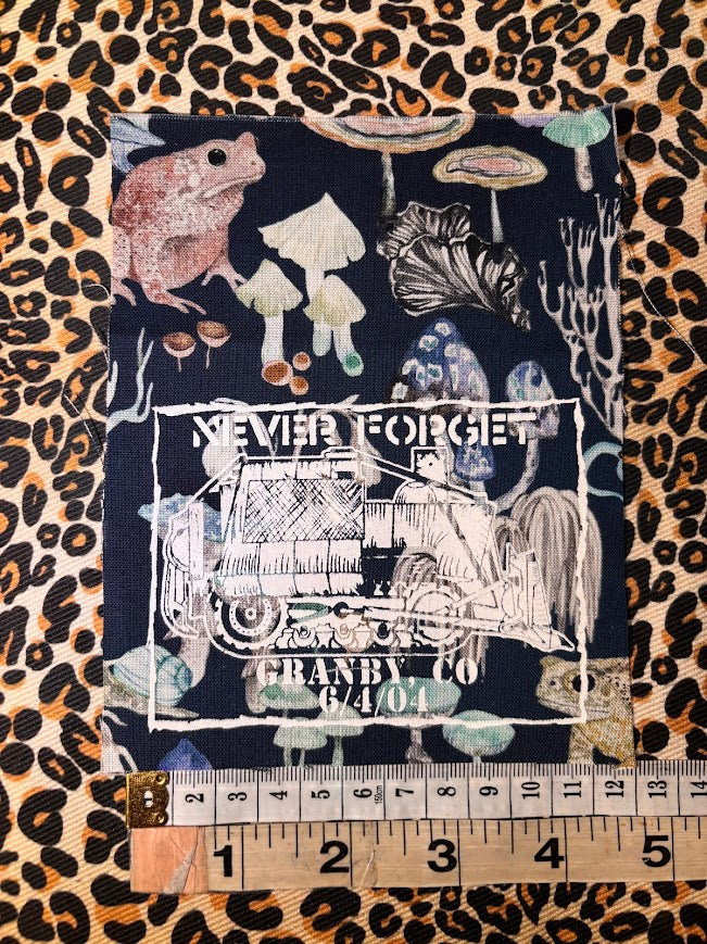 Killdozer sew on patch