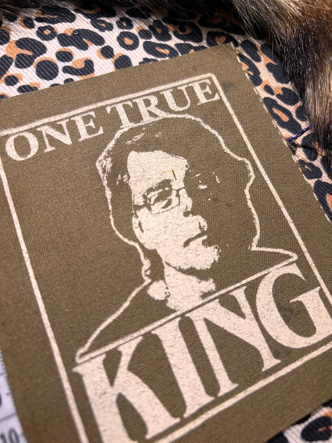 One True King! Stephen King sew on patch
