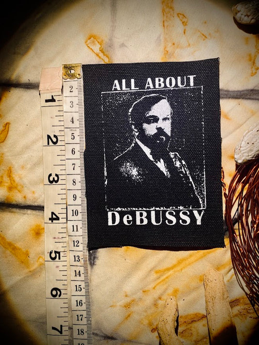 All About DeBussy sew on patch