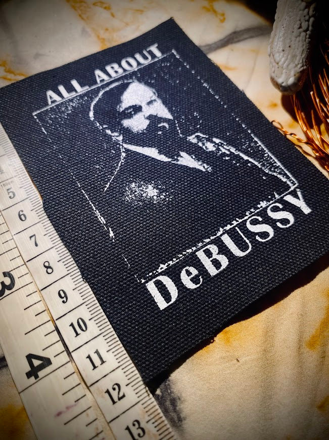 All About DeBussy sew on patch