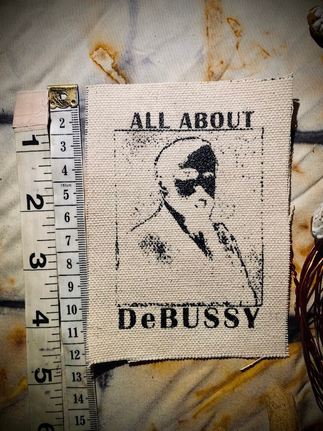 All About DeBussy sew on patch