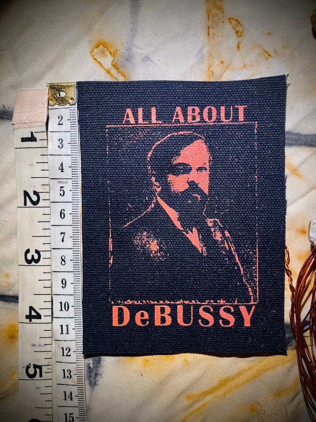 All About DeBussy sew on patch