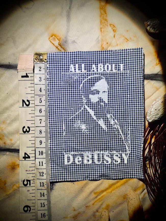 All About DeBussy sew on patch