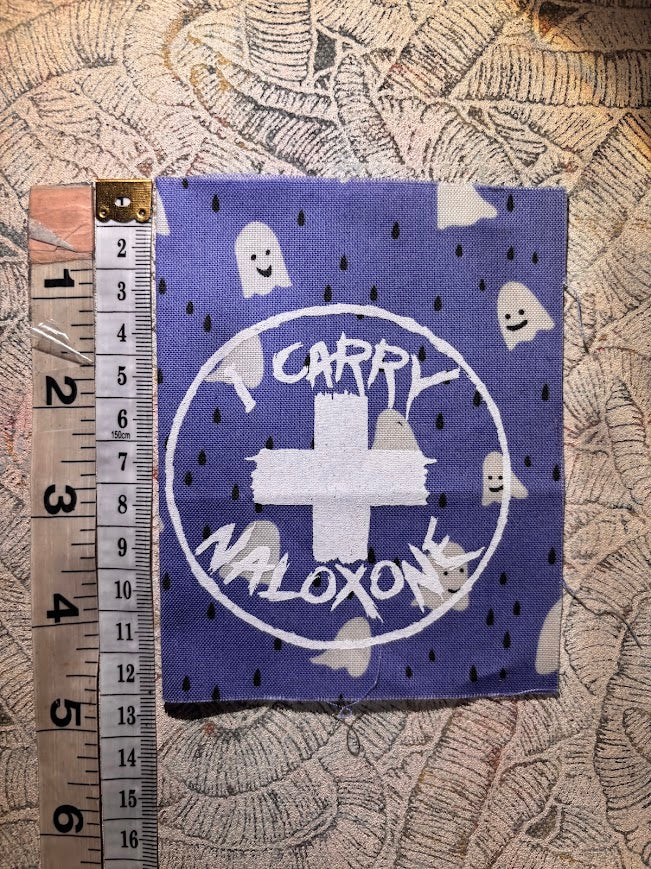 Carry Naloxone sew on patch
