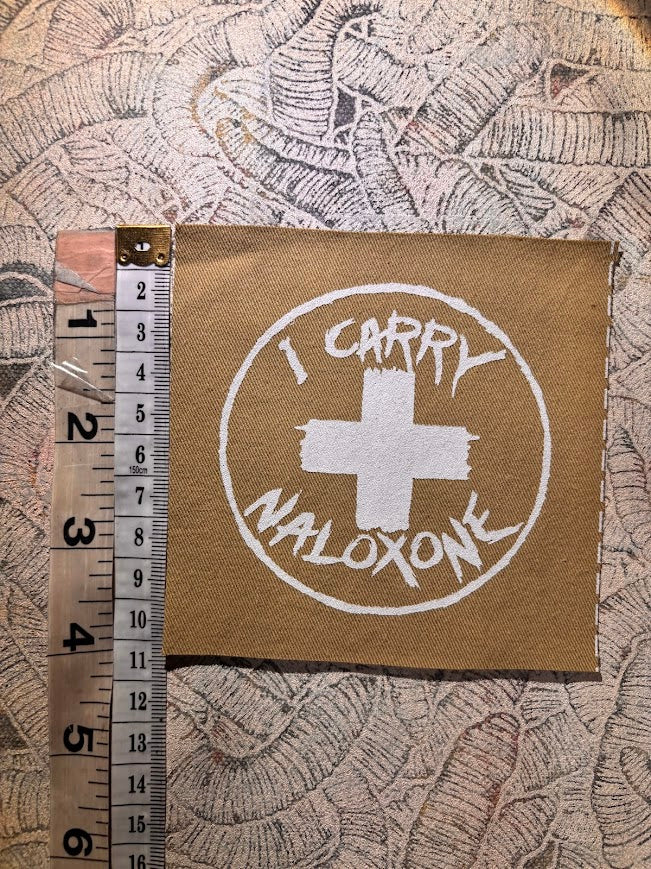 Carry Naloxone sew on patch
