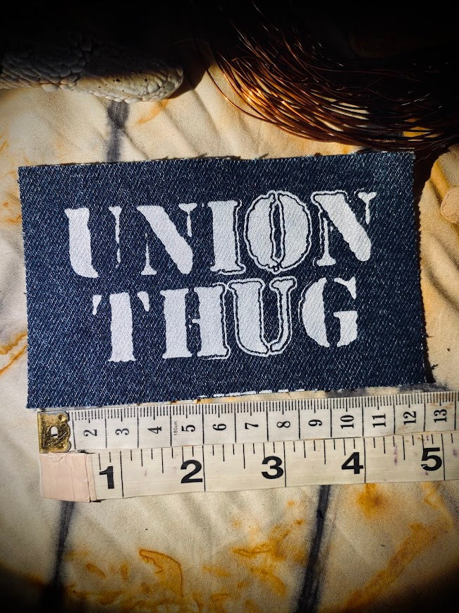 Union Thug sew on patch