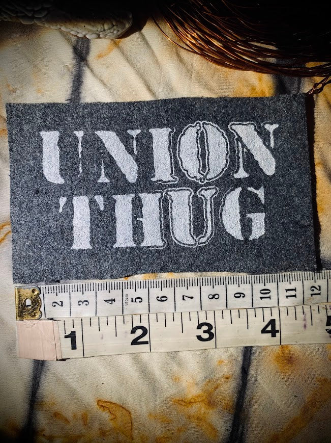 Union Thug sew on patch