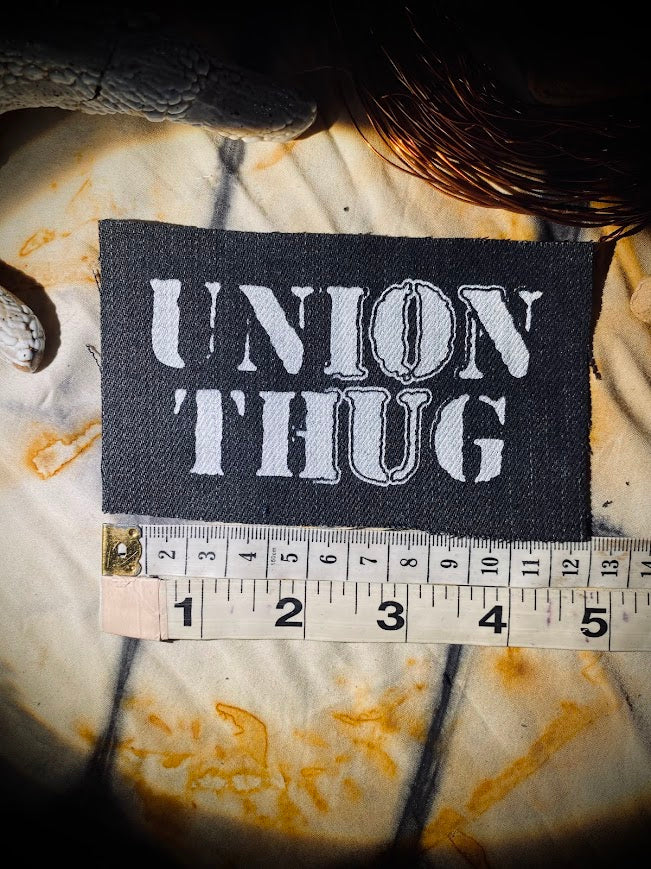 Union Thug sew on patch