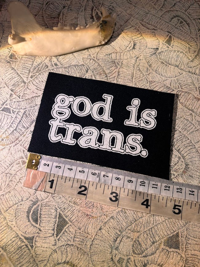 God is Trans patch.