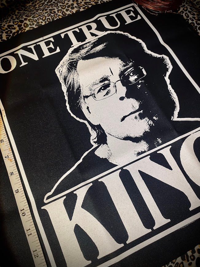 Stephen King, One True King back patch.