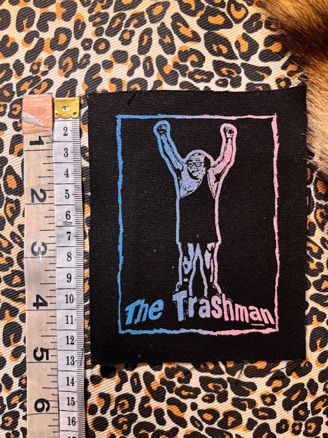 The Trashman sew on patch