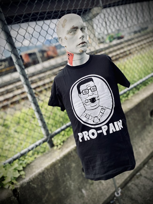 Hank Hill, Pro-pain tee