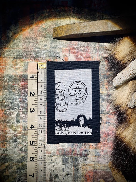 Ace of Pentacles sew on patch