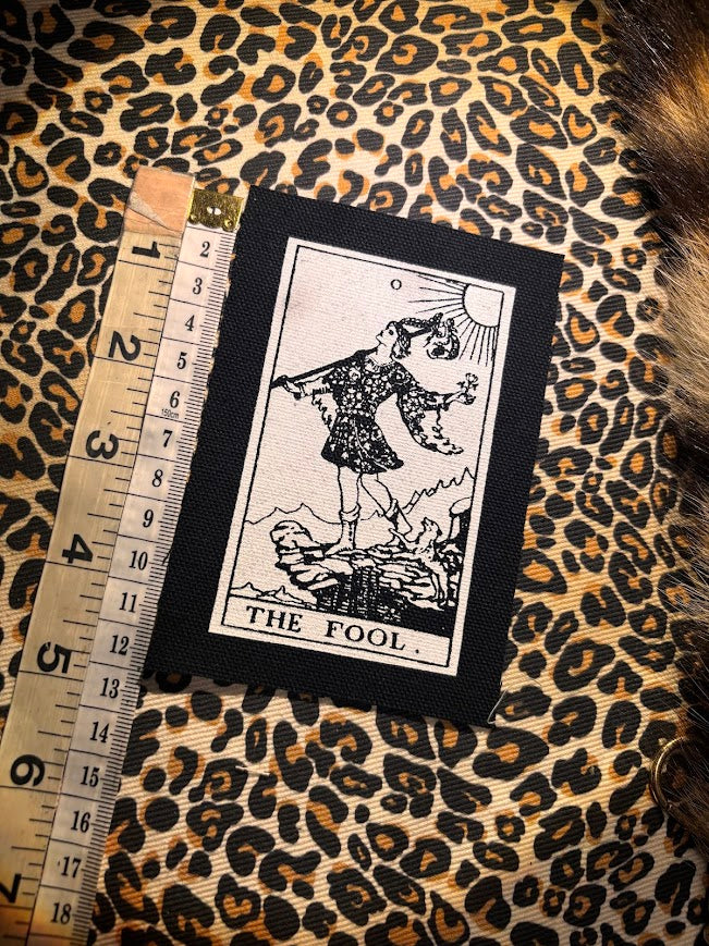 The Fool Tarot card patch.