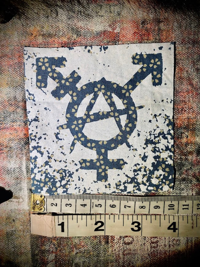 Trans-anarchy sew on patch