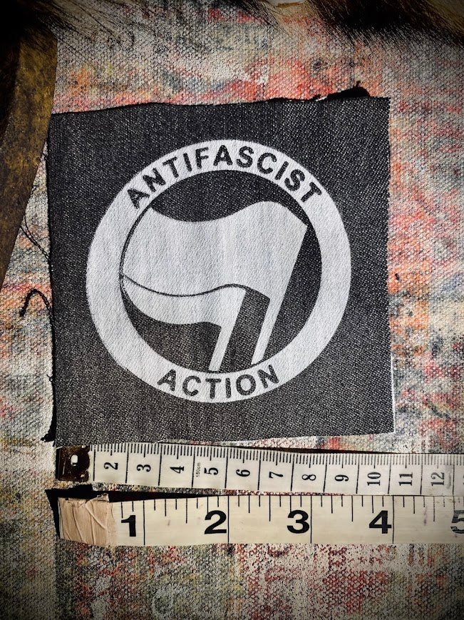 ANTIFA logo sew on patch