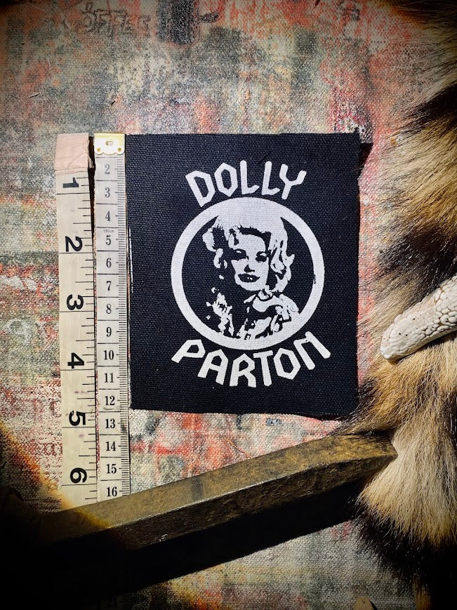 Dolly Parton heavy metal patch