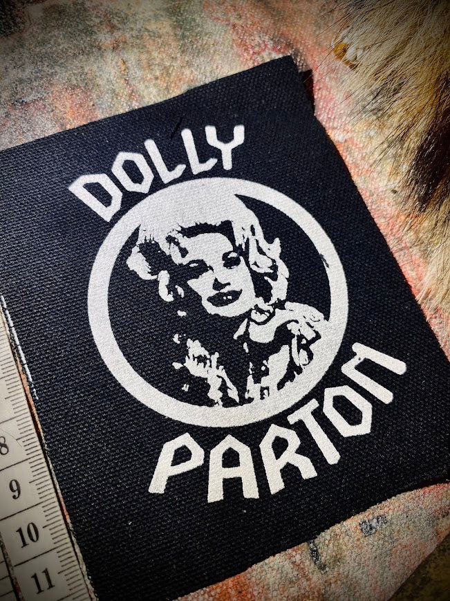 Dolly Parton heavy metal patch