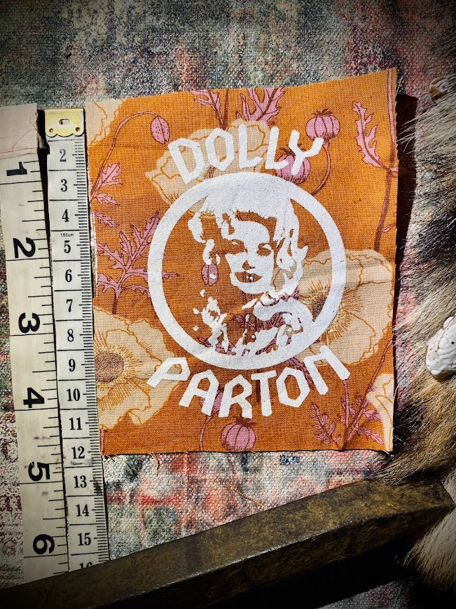 Dolly Parton heavy metal patch