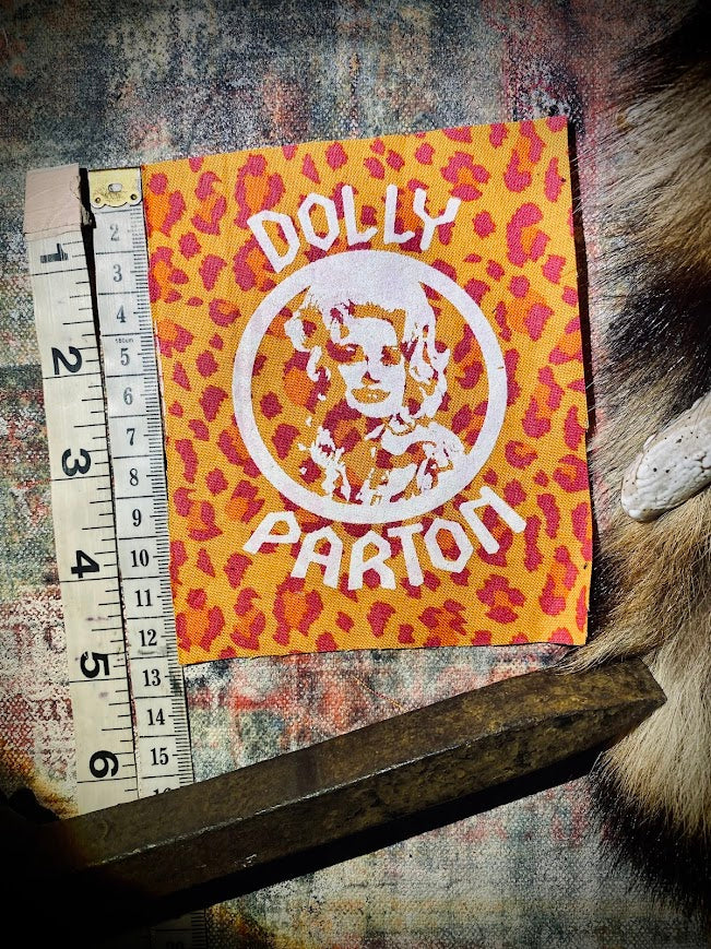 Dolly Parton heavy metal patch