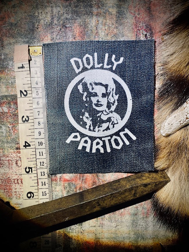 Dolly Parton heavy metal patch