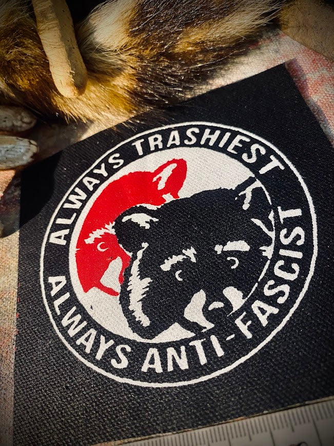 ANTIFA raccoons patch