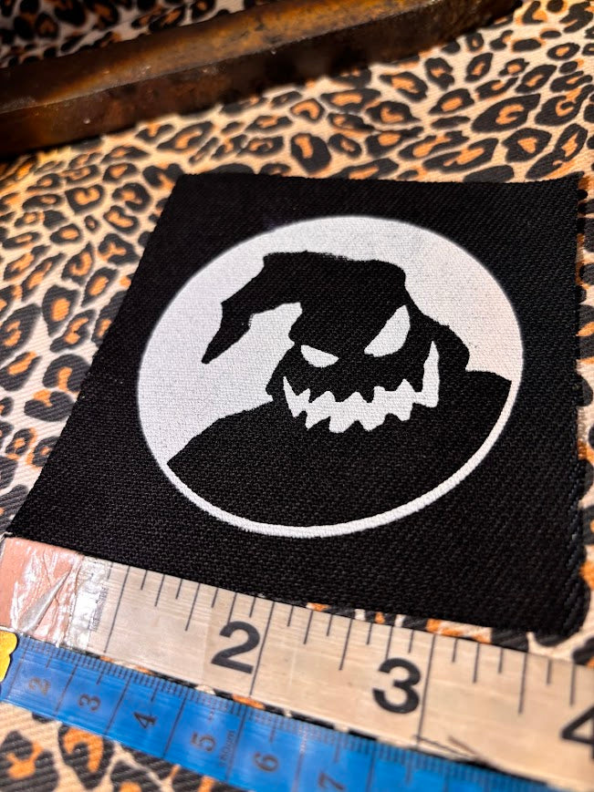 Mr. Oogie Boogie, the Boogie Man sew on patch