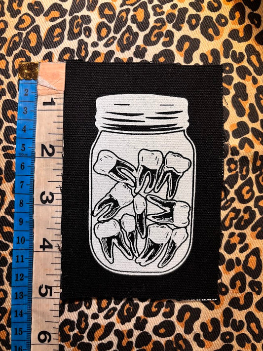 Jar of Teeth patch.