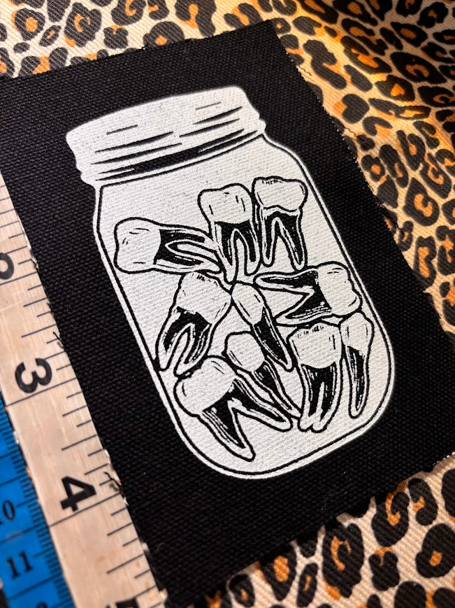 Jar of Teeth patch.