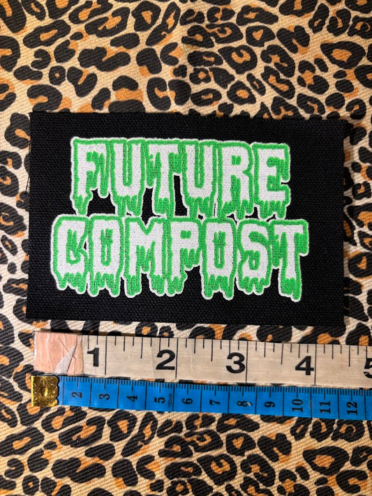 Future compost sew on patch