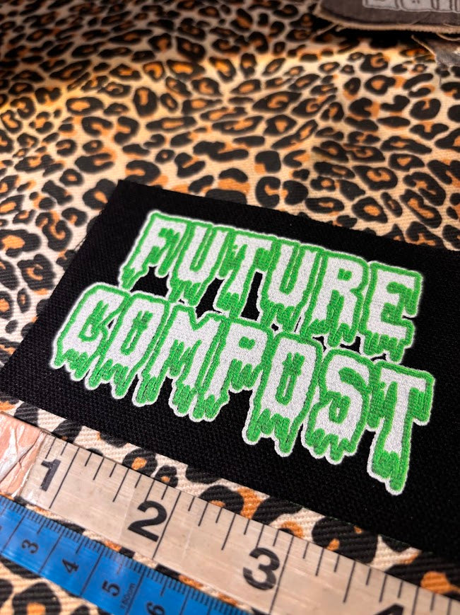 Future compost sew on patch