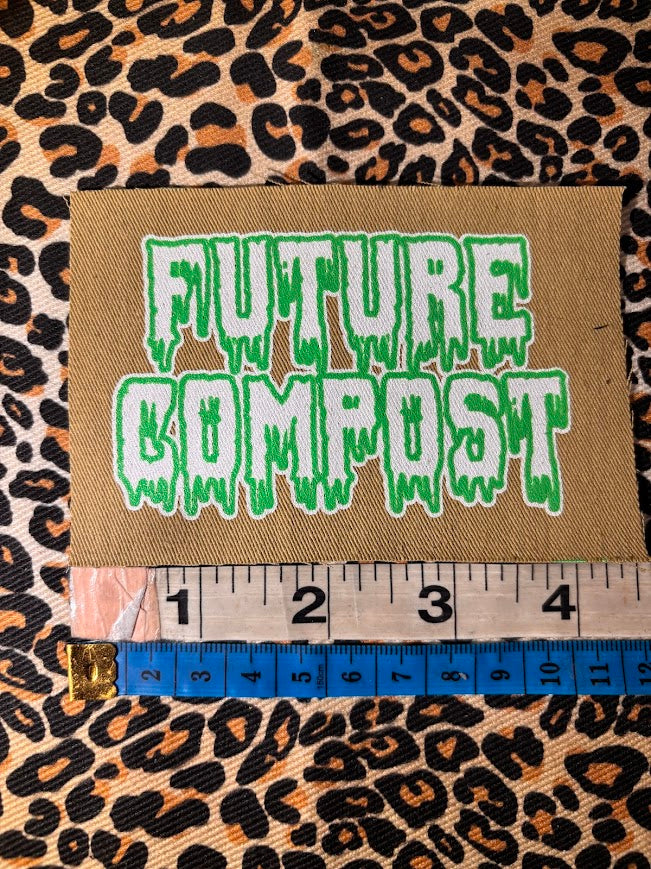 Future compost sew on patch