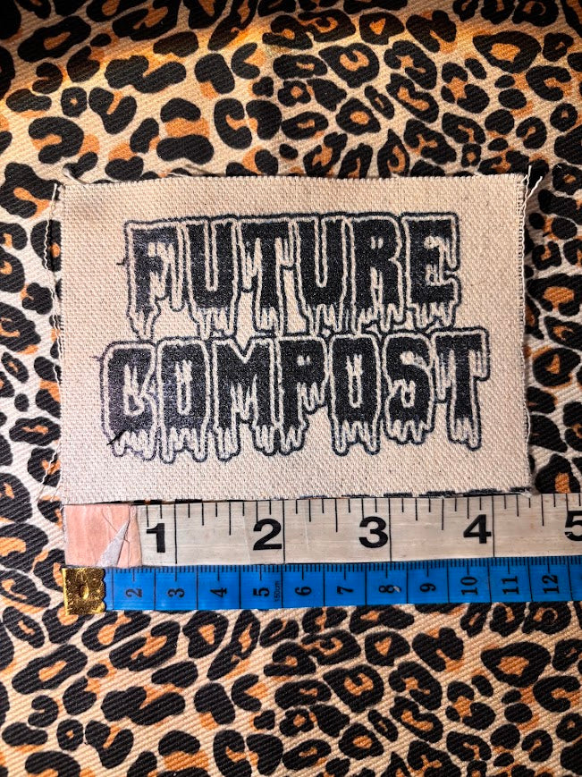 Future compost sew on patch
