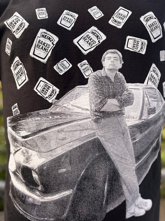 It raining beans, Mr Bean t-shirt