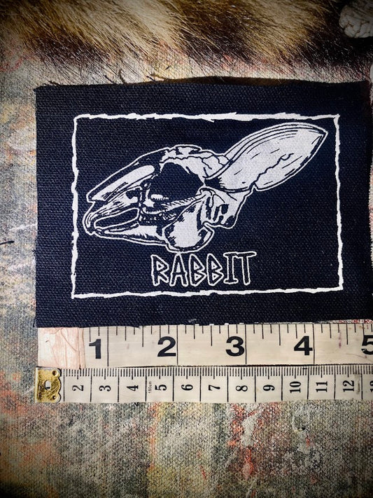 Rabbit skull patch