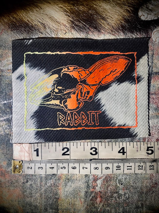 Rabbit skull patch