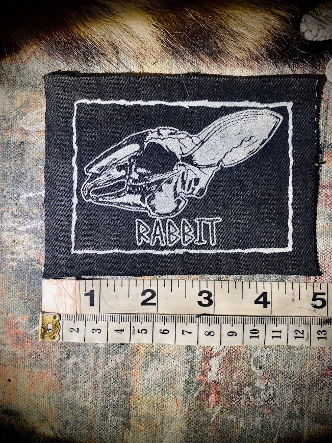 Rabbit skull patch