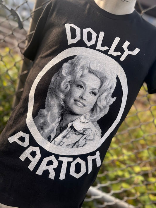 Dolly Parton heavy metal tee