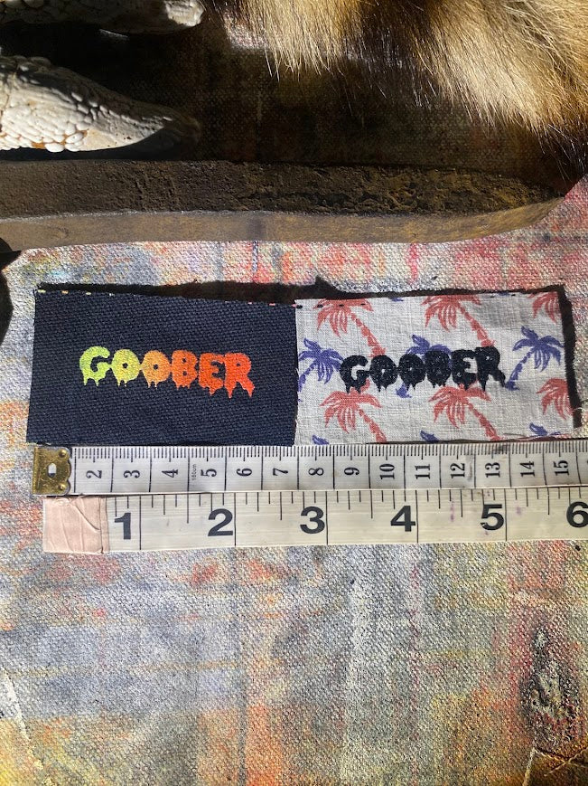 GOOBER! tiny sew on patch