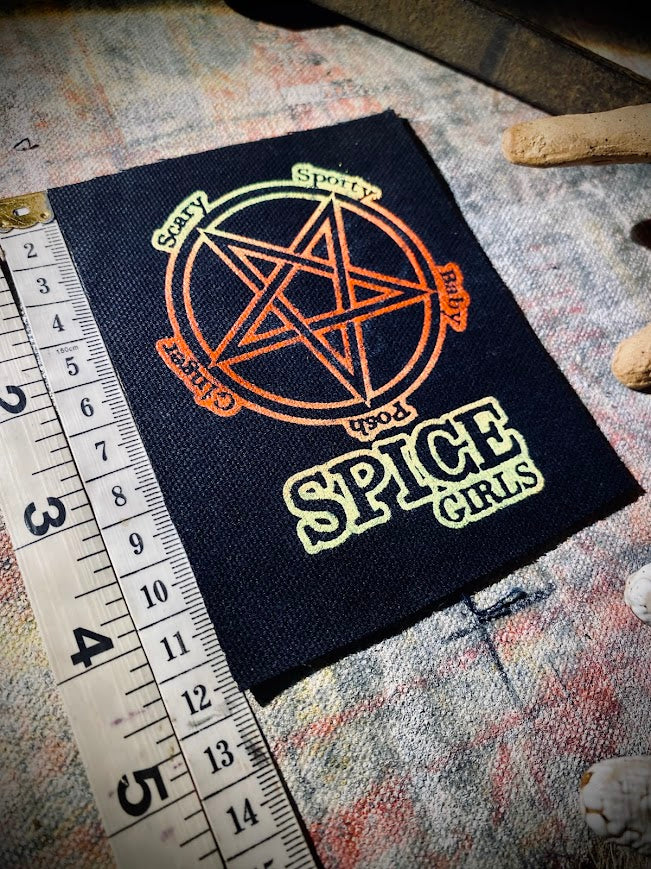 Satanic Spice Girls sew on patch