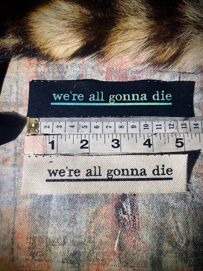 mini patch. We're all gonna Die.