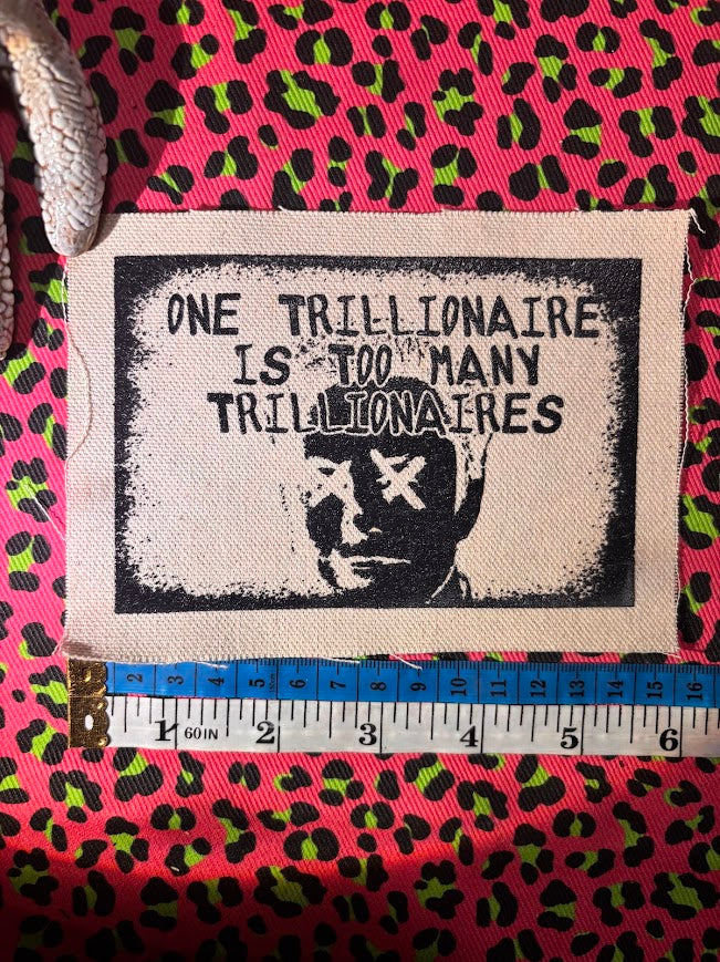 One Trillionaire is too many trillionaires