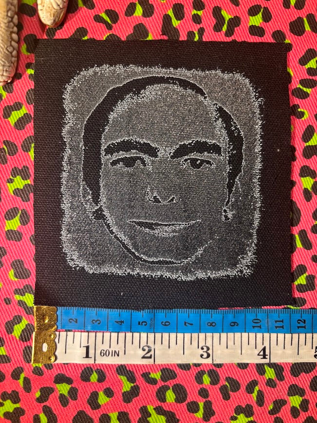 The dream man sew on patch