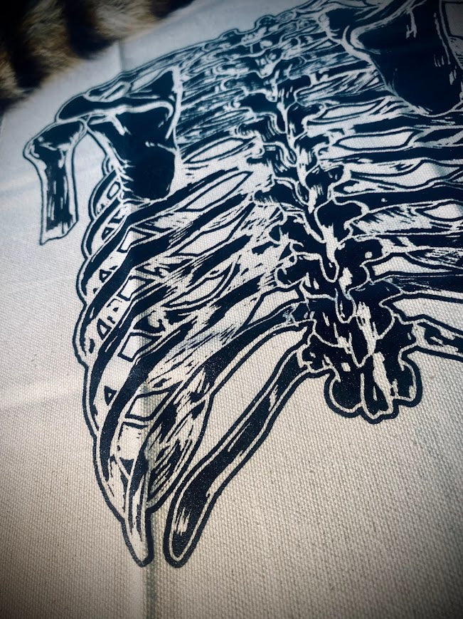 Back Rib cage large back patch