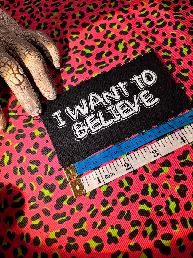 I want to believe Springfield font patch.