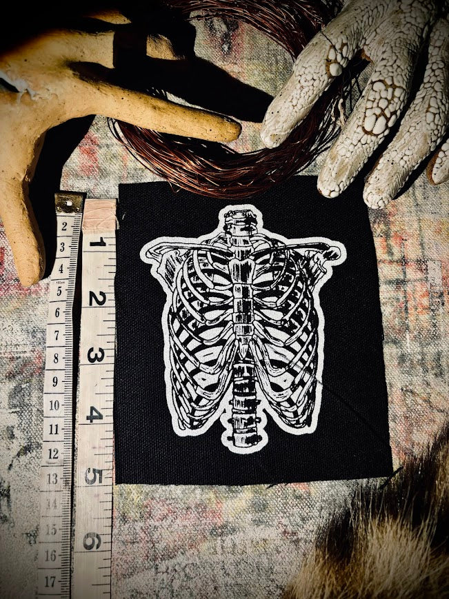 Rib Cage Sew on patch