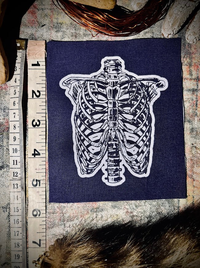 Rib Cage Sew on patch