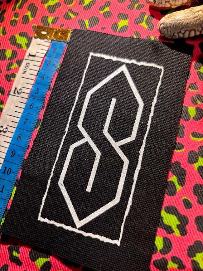 The cool S sew on patch.