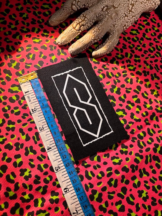 The cool S sew on patch.